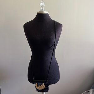 RARE Vintage Glen Miller for Ann Turk bag crocodile black